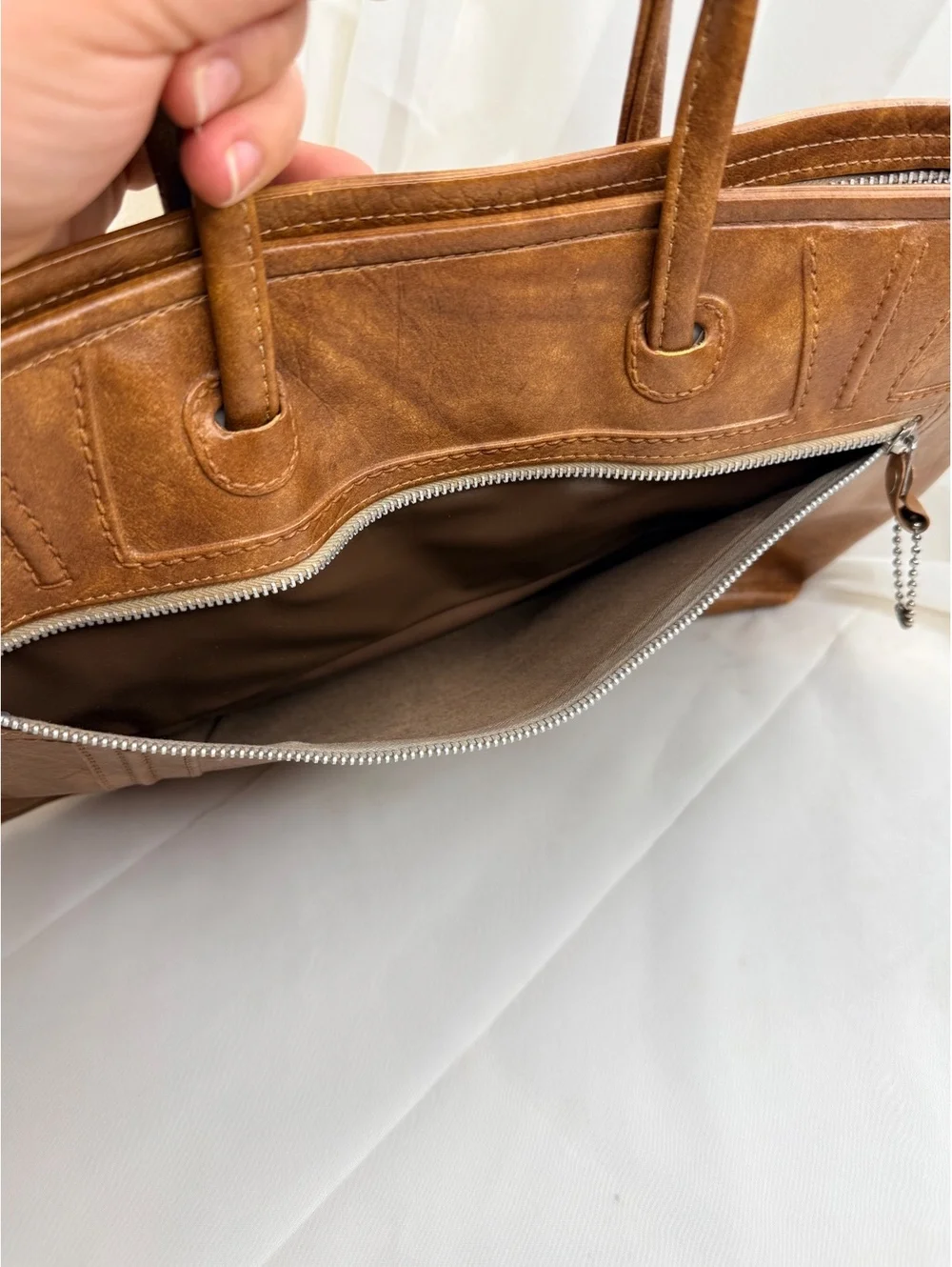 1975 Leather Attaché Portfolio ESCORT American Tourister Vintage Brown